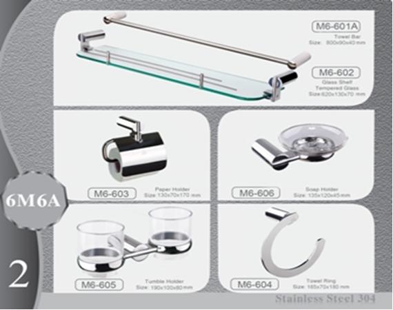 Bộ phụ kiện phòng tắm 6M6A