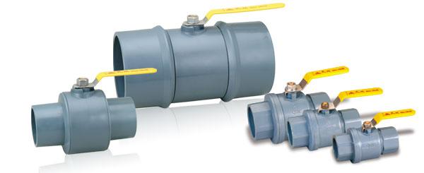 Van nhựa tay inox bi inox CT-30