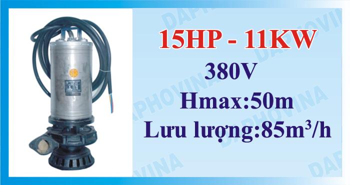 Bơm chìm áp cao 15HP - 11KW