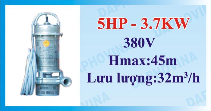 Bơm chìm cao áp 5HP - 3.7KW