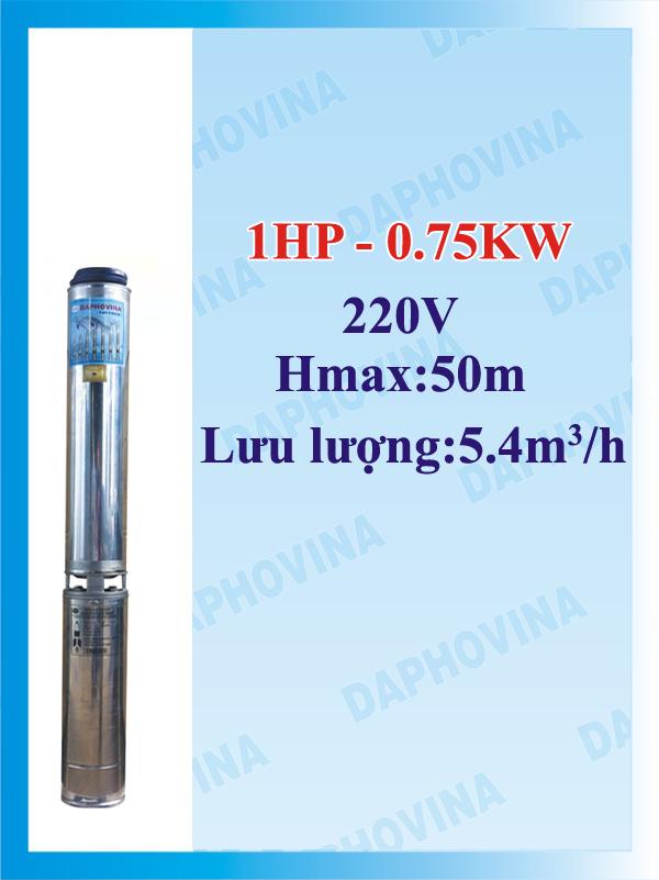 Bơm hỏa tiễn 1HP - 0.75KW
