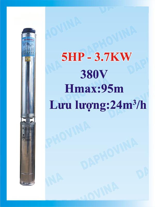 Bơm hỏa tiễn 5HP - 3.7KW