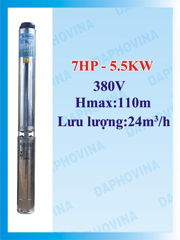 Bơm hỏa tiễn 7HP - 5.5KW