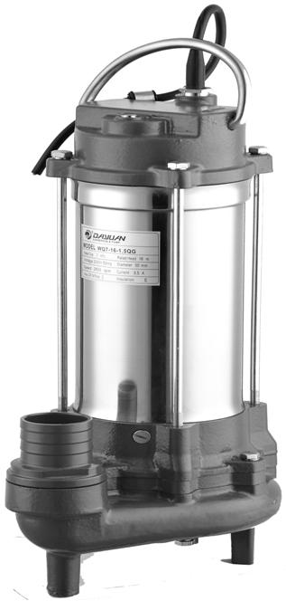 Bơm chìm nước sạch và nước thải SSC7-8-0.75F